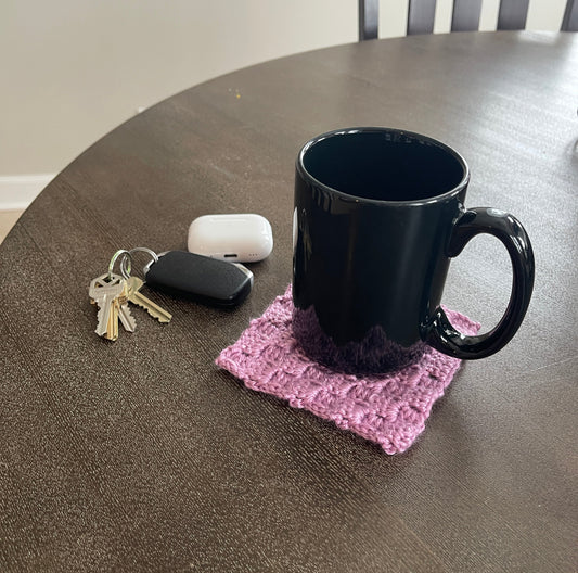 Cozy Corners™ C2C Mug Coaster Crochet Pattern – PDF Digital Download
