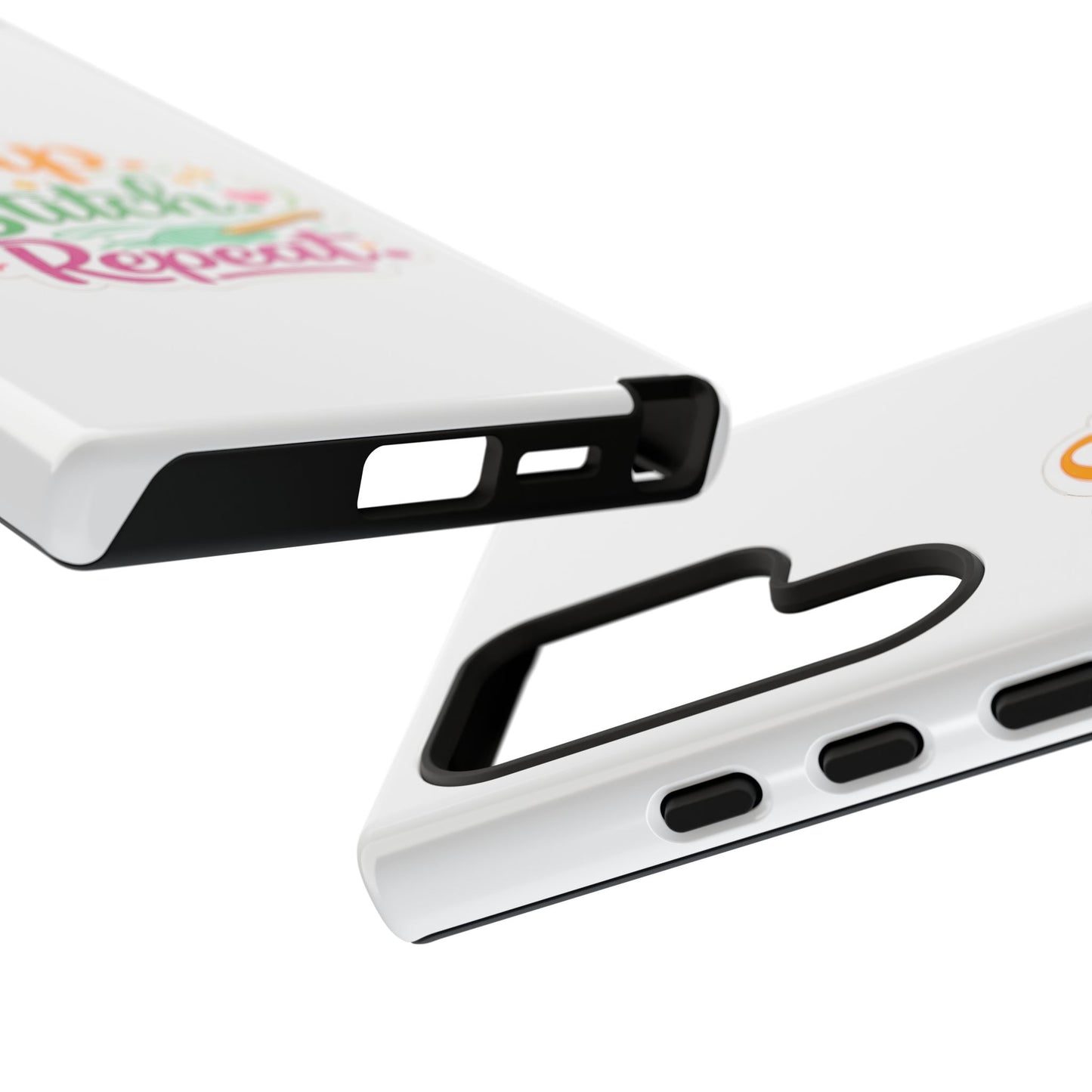 Sip Stitch Repeat Phone Case – Crochet Lover Protective Case