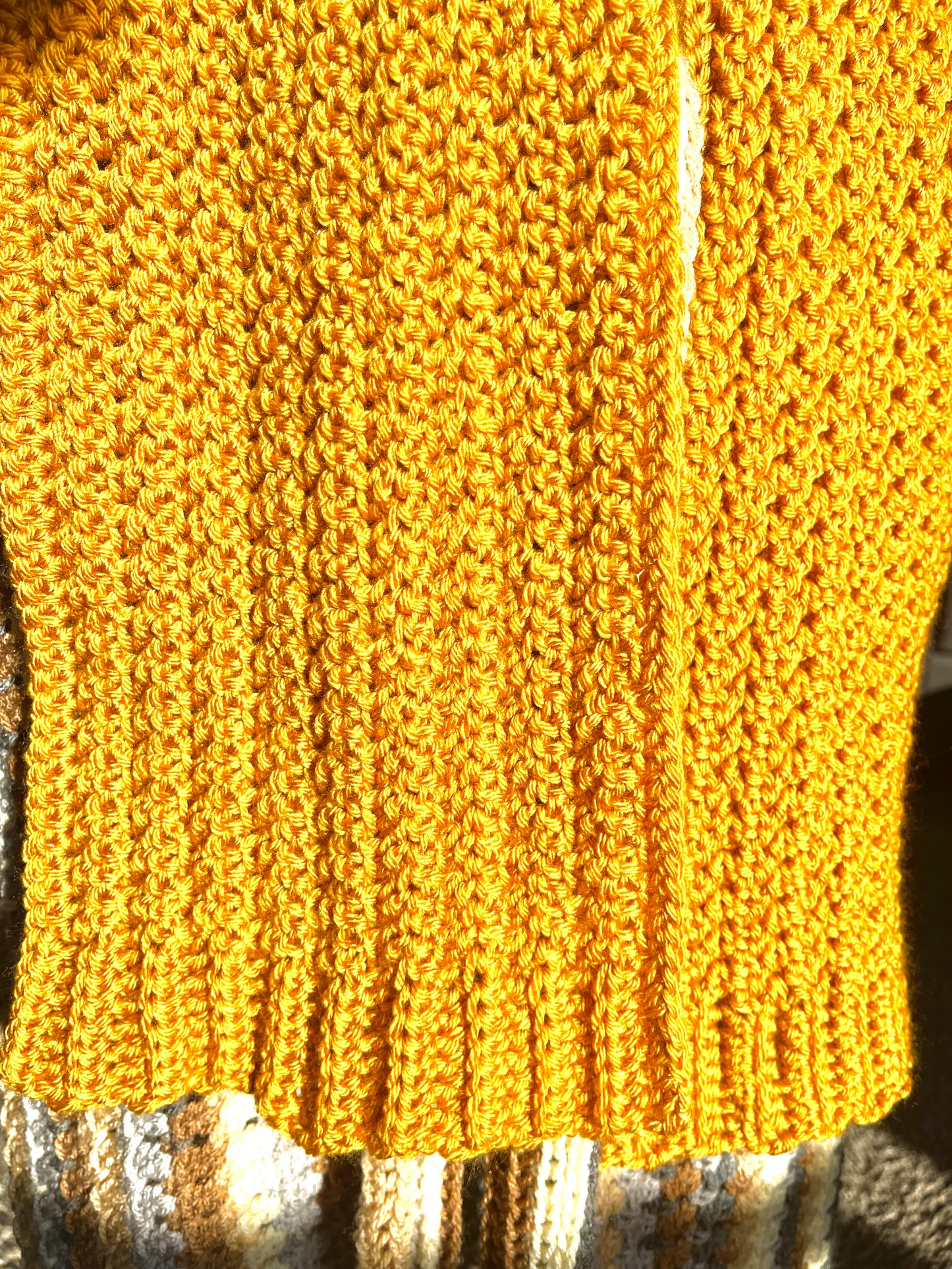 Suzanne Softgrain Stitch™ Long Scarf Crochet Pattern – Textured Beginner PDF (DK Yarn) – Willowbrook Ridge Collection