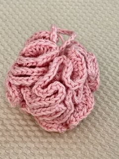Cotton Crochet Shower Pouf PDF Pattern – Eco-Friendly Reusable Bath Sponge (Digital Download)